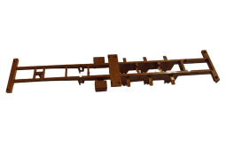 Rám návěsu Hnědý